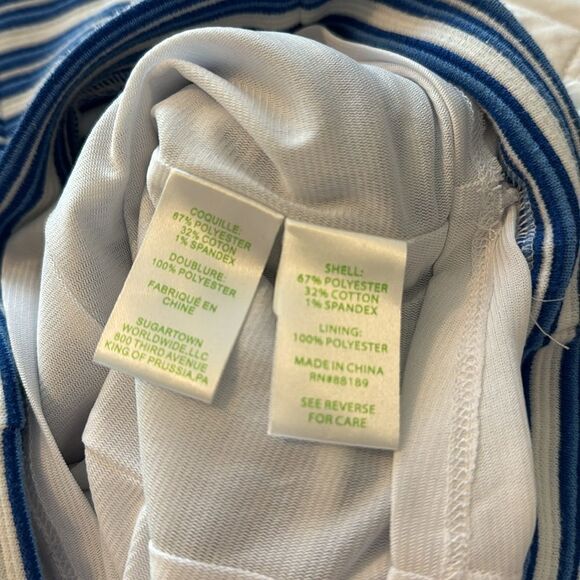 LILLY PULITZER Bree Ottoman Shift Dress Bay Blue Fit Flare Mini Dress Size XS - Picture 5 of 5